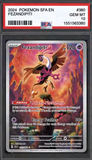 Card Keychain - Pokémon - Fezandipiti Graded Slab