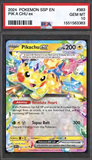 Card Keychain - Pokémon - Pikachu ex Graded Slab #319