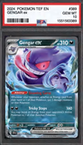Card Keychain - Pokémon - Gengar ex Graded Slab #325