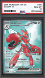 Card Keychain - Pokémon - Scizor ex Graded Slab