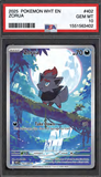 Card Keychain - Pokémon - Zorua Graded Slab
