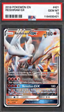 Card Keychain - Pokémon - Reshiram GX Graded Slab