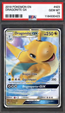 Card Keychain - Pokémon - Dragonite GX Graded Slab #359