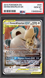 Card Keychain - Pokémon - Eevee & Snorlax GX Graded Slab