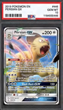 Card Keychain - Pokémon - Persian GX Graded Slab