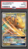 Card Keychain - Pokémon - Dragonite GX Graded Slab #393