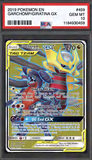 Card Keychain - Pokémon - Garchomp & Giratina GX Graded Slab #395