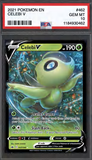 Card Keychain - Pokémon - CelebiV Graded Slab