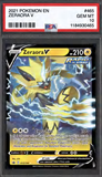 Card Keychain - Pokémon - Zeraora V Graded Slab #401