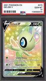 Card Keychain - Pokémon - Celebi V Graded Slab #406