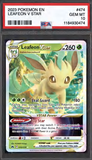 Card Keychain - Pokémon - Leafeon VSTAR Graded Slab #410