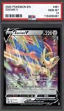 Card Keychain - Pokémon - Zacian V Graded Slab
