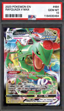 Card Keychain - Pokémon - Rayquaza VMAX Graded Slab #420