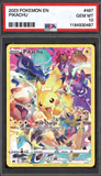 Card Keychain - Pokémon - Pikachu Graded Slab #423