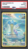 Card Keychain - Pokémon - Lapras Graded Slab