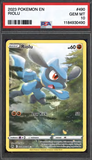 Card Keychain - Pokémon - Riolu Graded Slab