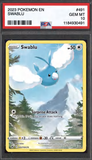 Card Keychain - Pokémon - Swablu Graded Slab