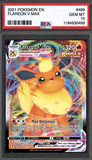 Card Keychain - Pokémon - Flareon VMAX Graded Slab #435