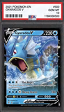 Card Keychain - Pokémon - Gyarados V Graded Slab