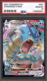 Card Keychain - Pokémon - Gyarados VMAX Graded Slab