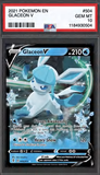 Card Keychain - Pokémon - Glaceon V Graded Slab #439