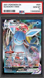 Card Keychain - Pokémon - Glaceon VMAX Graded Slab #440