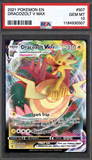 Card Keychain - Pokémon - Dracozolt VMAX Graded Slab