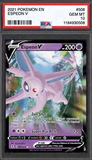 Card Keychain - Pokémon - Espeon V Graded Slab #443