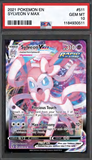Card Keychain - Pokémon - Sylveon VMAX Graded Slab #446