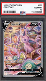 Card Keychain - Pokémon - Espeon V Graded Slab #460