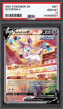 Card Keychain - Pokémon - Sylveon V Graded Slab #462
