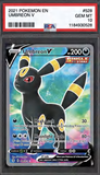 Card Keychain - Pokémon - Umbreon V Graded Slab #463