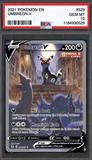 Card Keychain - Pokémon - Umbreon V Graded Slab #464