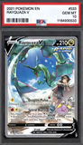 Card Keychain - Pokémon - Rayquaza V Graded Slab #468