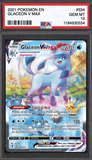 Card Keychain - Pokémon - Glaceon VMAX Graded Slab #469