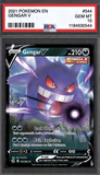 Card Keychain - Pokémon - Gengar V Graded Slab
