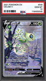 Card Keychain - Pokémon - Celebi V Graded Slab #483