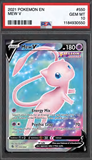 Card Keychain - Pokémon - Mew V Graded Slab #485