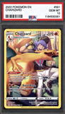 Card Keychain - Pokémon - Charizard Graded Slab