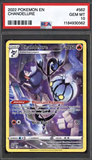 Card Keychain - Pokémon - Chandelure Graded Slab
