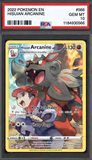 Card Keychain - Pokémon - Hisuian Arcanine Graded Slab