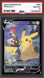 Card Keychain - Pokémon - Pikachu V Graded Slab #503