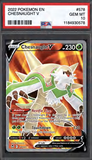 Card Keychain - Pokémon - Chesnaught V Graded Slab
