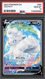 Card Keychain - Pokémon - Alolan Vulpix V Graded Slab #515