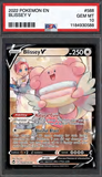 Card Keychain - Pokémon - Blissey V Graded Slab