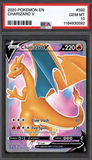 Card Keychain - Pokémon - Charizard V Graded Slab #526