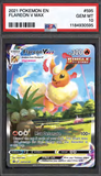 Card Keychain - Pokémon - Flareon VMAX Graded Slab #529