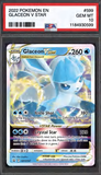 Card Keychain - Pokémon - Glaceon VSTAR Graded Slab #533