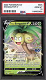Card Keychain - Pokémon - Alolan Exeggutor V Graded Slab
