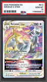 Card Keychain - Pokémon - Arceus VSTAR Graded Slab #546